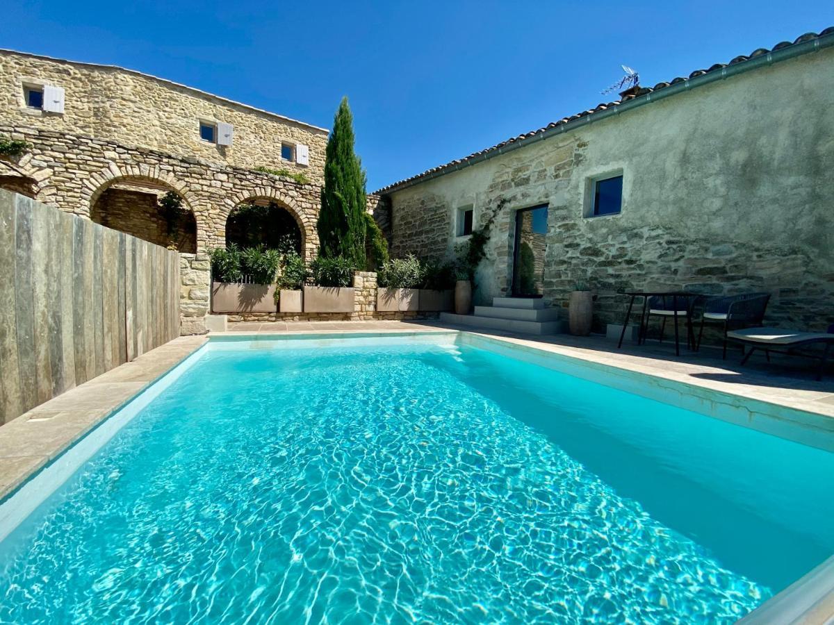 Martignargues La Maison Des Vendangeurs - Table D'Hotes Le Soir Du Jeudi Au Dimanche- Jacuzzi - Balneo Spa - Acces Piscine Pour Toutes Les Chambres Sauf Studio Coquet- Piscine De Mai A Mi-Octobre المظهر الخارجي الصورة