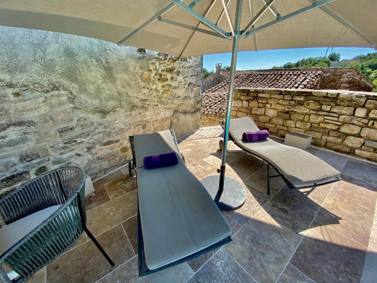 Martignargues La Maison Des Vendangeurs - Table D'Hotes Le Soir Du Jeudi Au Dimanche- Jacuzzi - Balneo Spa - Acces Piscine Pour Toutes Les Chambres Sauf Studio Coquet- Piscine De Mai A Mi-Octobre المظهر الخارجي الصورة