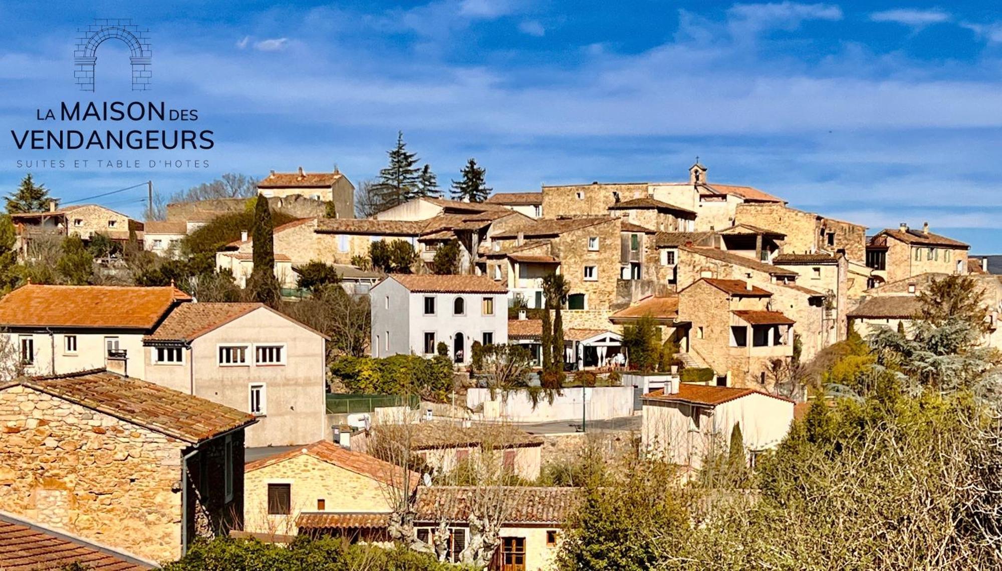 Martignargues La Maison Des Vendangeurs - Table D'Hotes Le Soir Du Jeudi Au Dimanche- Jacuzzi - Balneo Spa - Acces Piscine Pour Toutes Les Chambres Sauf Studio Coquet- Piscine De Mai A Mi-Octobre المظهر الخارجي الصورة